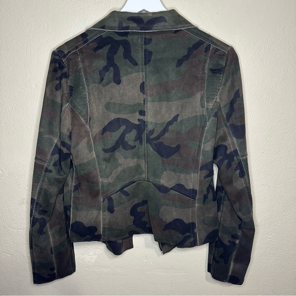 Anthropologie Marrakech Marni Scuba Suede Jacket in Camo Size M - Picture 5 of 8